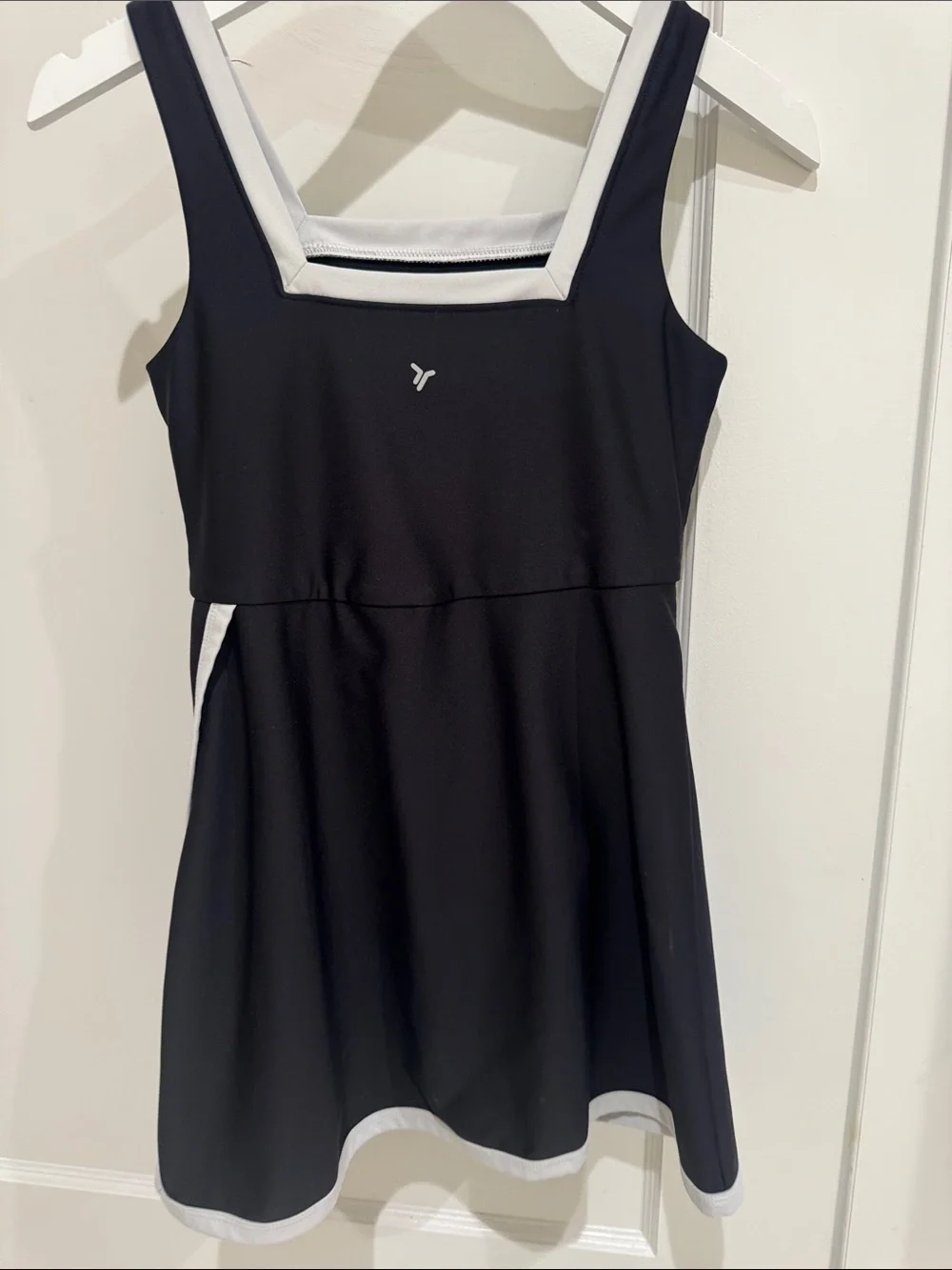 Old Navy Black PowerSoft Sleeveless Athletic Dress for Girls size 8